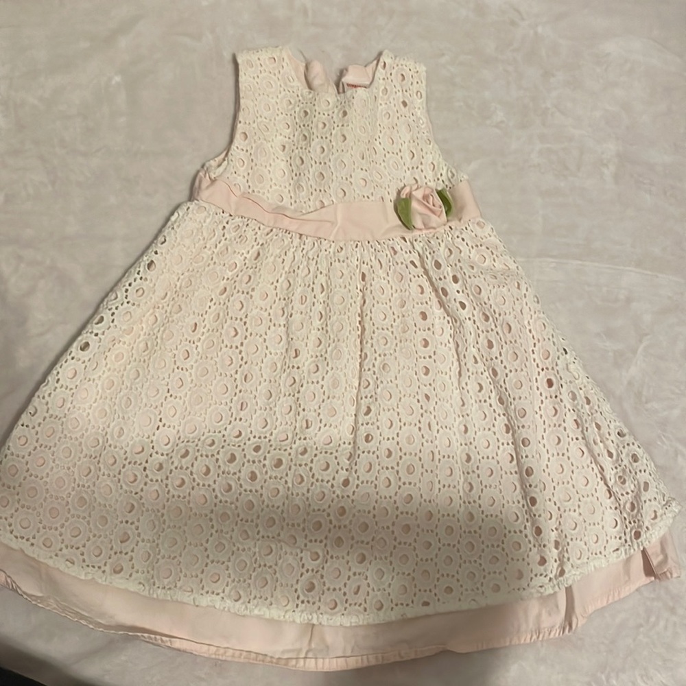Eyelet dress